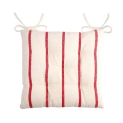Cuscino per sedia da esterno tela di cotone (40 x 40 cm) Ocealys Rosso