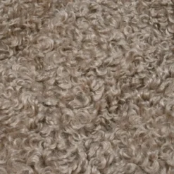 Cuscino per sedia quadrato bouclé (38 x 38 cm) Cosylife Tortora