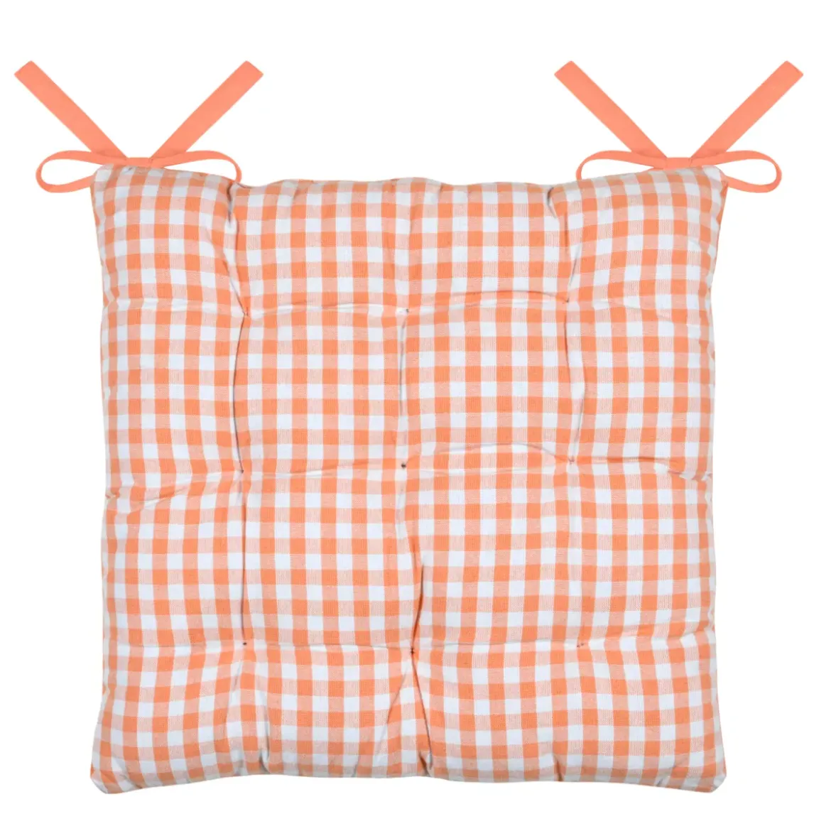 Cuscino per sedia quadrato in cotone (40 x 40 cm) Bardot Arancione