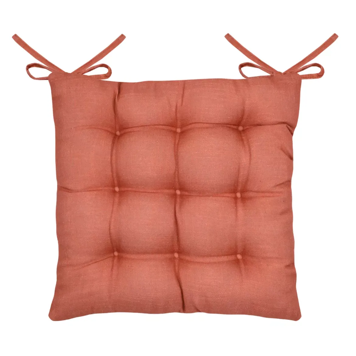 Cuscino per sedia quadrato (38 x 38 cm) Antillia Rosso marsala