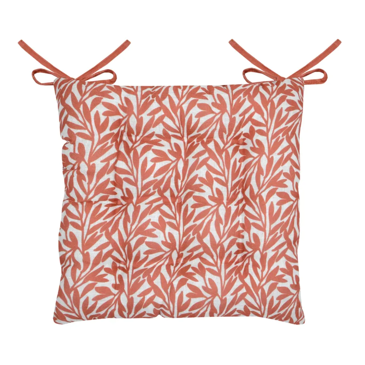Cuscino per sedia quadrato (38 x 38 cm) Antillia Rosso marsala