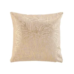 Cuscino quadrato cotone (40 x 40 cm) Solea Oro