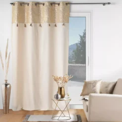 Cuscino quadrato cotone (40 x 40 cm) Solea Oro