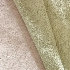 Cuscino quadrato in bouclé (40 x 40 cm) Ava Verde rosmarino