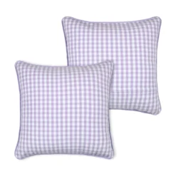 Cuscino quadrato in cotone (45 x 45 cm) Bardot Viola