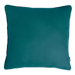 Cuscino quadrato in cotone (60 x 60 cm) Pixel Blu Anatra