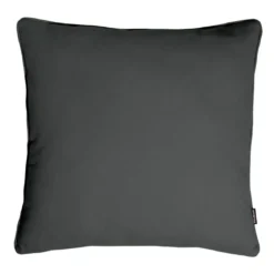 Cuscino quadrato in cotone (60 x 60 cm) Pixel Grigio antracite