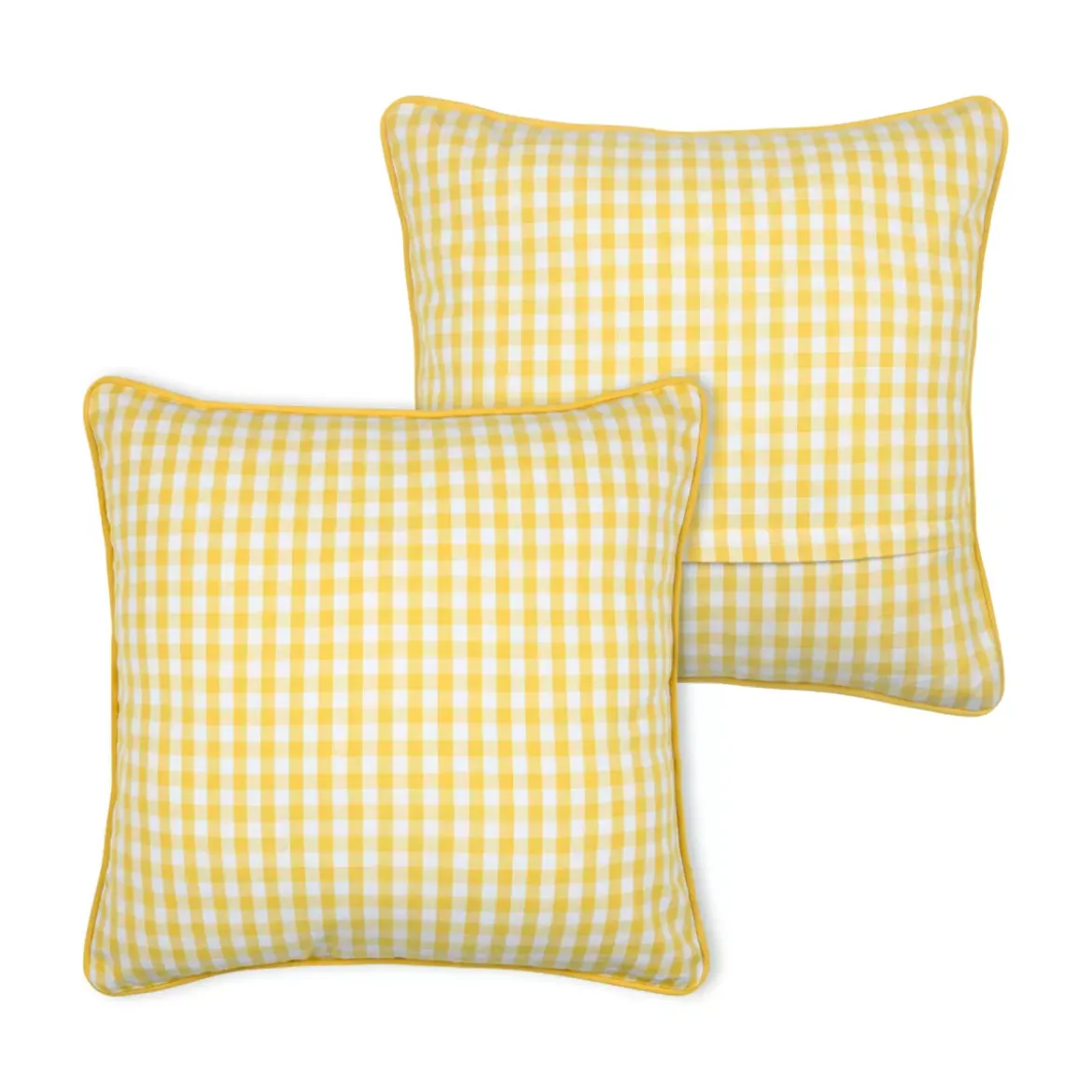 Cuscino Quadrato in Cotone (45 x 45 cm) Bardot Giallo