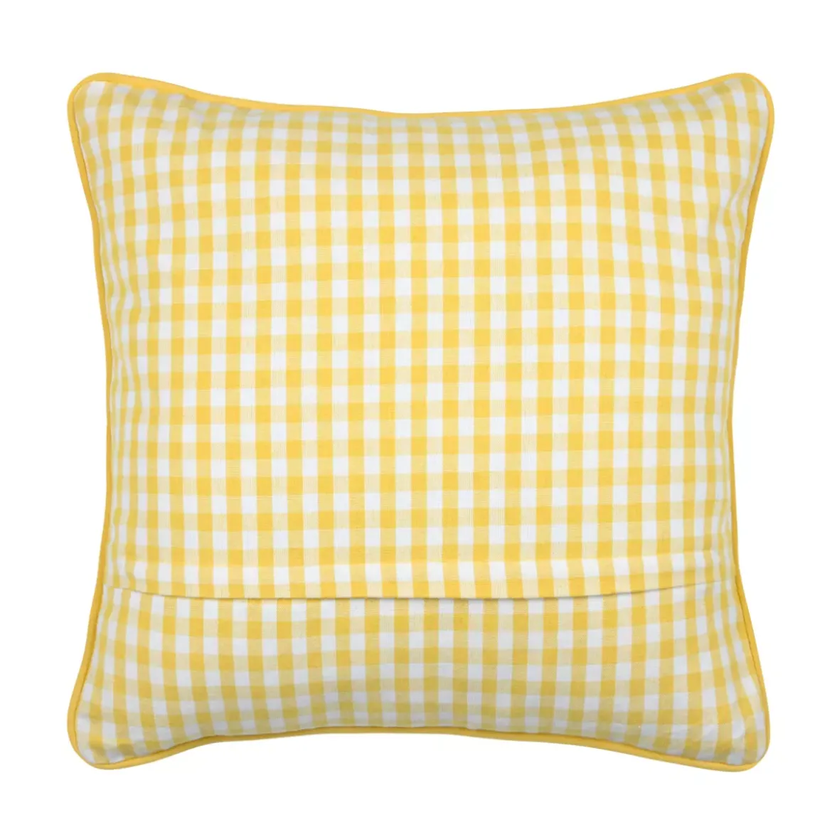 Cuscino Quadrato in Cotone (45 x 45 cm) Bardot Giallo