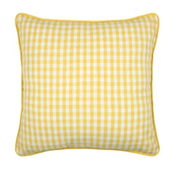 Cuscino Quadrato in Cotone (45 x 45 cm) Bardot Giallo