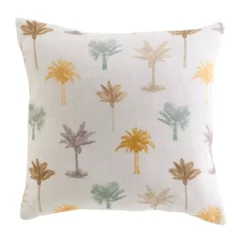 Cuscino quadrato in cotone (45 x 45 cm) Palmelia Multicolore