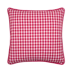 Cuscino quadrato in cotone (45 x 45 cm) Bardot Rosso