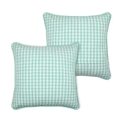 Cuscino quadrato in cotone (45 x 45 cm) Bardot Verde menta
