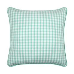Cuscino quadrato in cotone (45 x 45 cm) Bardot Verde menta