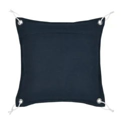 Cuscino quadrato in cotone (45 x 45 cm) Bordemer Bianco