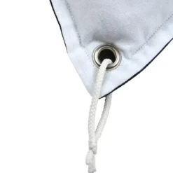 Cuscino quadrato in cotone (45 x 45 cm) Bordemer Bianco