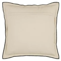 Cuscino quadrato in cotone (45 x 45 cm) Helios Ecru