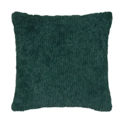 Cuscino quadrato in finta pelliccia (45 x 45 cm) Timmy Verde smeraldo