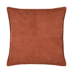 Cuscino quadrato in velluto (45 x 45 cm) Dandy Terracotta
