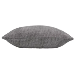 Cuscino quadrato in velluto (45 x 45 cm) Leo Grigio Antracite
