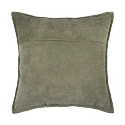 Cuscino quadrato in velluto (45 x 45 cm) Dandy Verde cachi