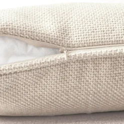 Cuscino quadrato tessuto (45 x 45 cm) Alba Beige