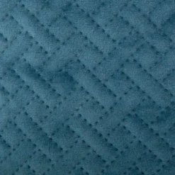 Cuscino quadrato velluto (40 x 40 cm) Dolce Blu ottanio