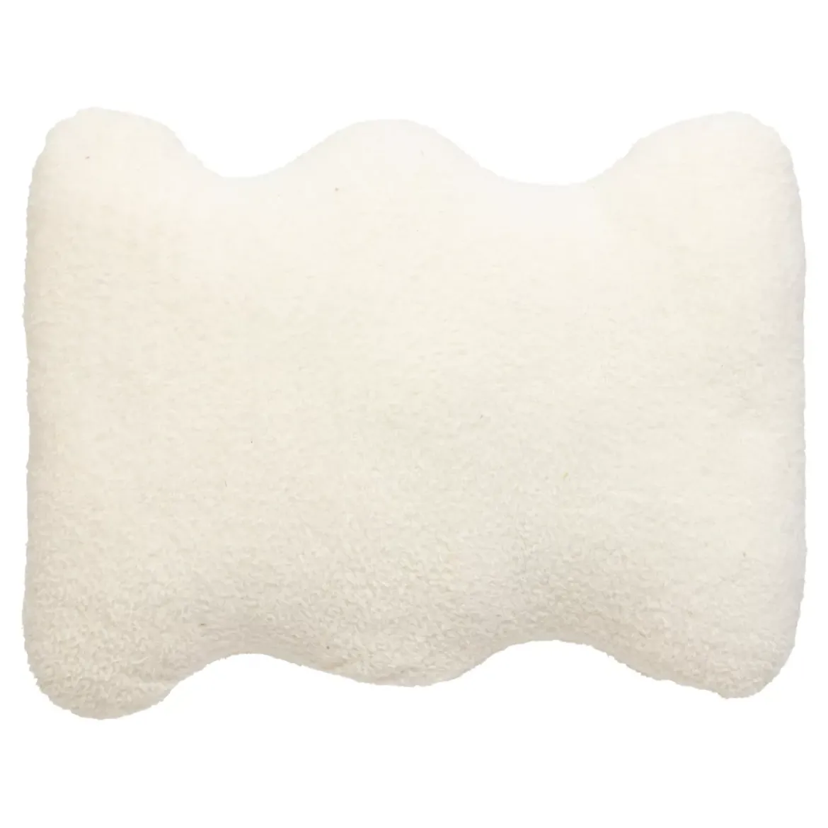 Cuscino rettangolare bouclé (35 x 48 cm) Bliss Bianco