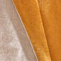 Cuscino rettangolare in bouclé (30 x 50 cm) Ava Giallo ocra