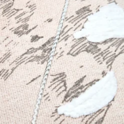 Cuscino rettangolare in cotone (30 x 50 cm) Villard Ecru