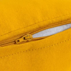 Cuscino rettangolare in cotone (30 x 50 cm) Pixel Giallo senape
