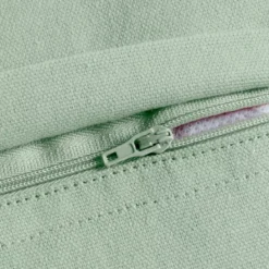 Cuscino rettangolare in cotone (40 x 60 cm) Pixel frange Verde menta