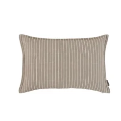 Cuscino rettangolare in cotone testurizzato (40 x 60 cm) Alice Ecru
