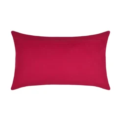 Cuscino rettangolare in cotone (30 x 50 cm) Villard Rosso
