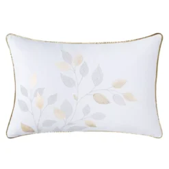 Cuscino rettangolare in cotone (40 x 60 cm) Duchessa Bianco