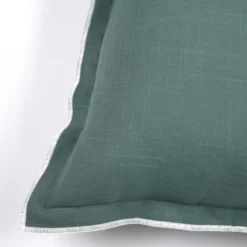Cuscino rettangolare in cotone (40 x 60 cm) Helios Verde