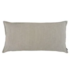 Cuscino rettangolare in cotone testurizzato (55 x 110 cm) Alice Verde