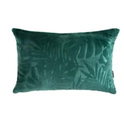 Cuscino rettangolare in flanella (40 x 60 cm) Flore Verde