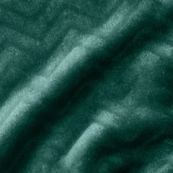 Cuscino rettangolare in flanella (40 x 60 cm) Zag Verde