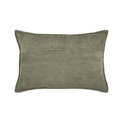 Cuscino rettangolare in velluto (40 x 60 cm) Dandy Verde cachi