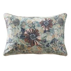 Cuscino rettangolare in velluto (40 x 60 cm) Dolores Verde