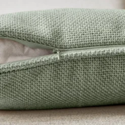 Cuscino rettangolare tessuto (40 x 60 cm) Alba Verde rosmarino