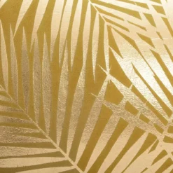 Cuscino rettangolare velluto Or Tropic Giallo ocra