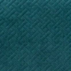 Cuscino rettangolare velluto (30 x 50 cm) Dolce Blu ottanio