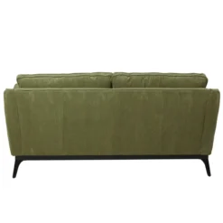 Divano a due posti in velluto a coste (169 cm) Owen Verde pino