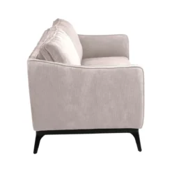 Divano a 3 posti in velluto a coste (206 cm) Owen Beige