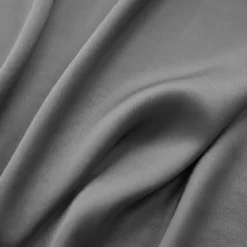 Federa cuscino letto quadrato lyocell Tencel™ lavato (63 x 63 cm) Olivia Grigio granito
