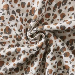 Federa per cuscino letto rettangolare in garza di cotone (50 x 70 cm) Rosa Marrone