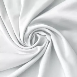 Federa per cuscino quadrata raso di bambù (80 x 80 cm) Sienna Bianco chantilly