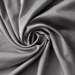Federa per cuscino rettangolare in raso di bambù (50 x 80 cm) Sienna Grigio granito